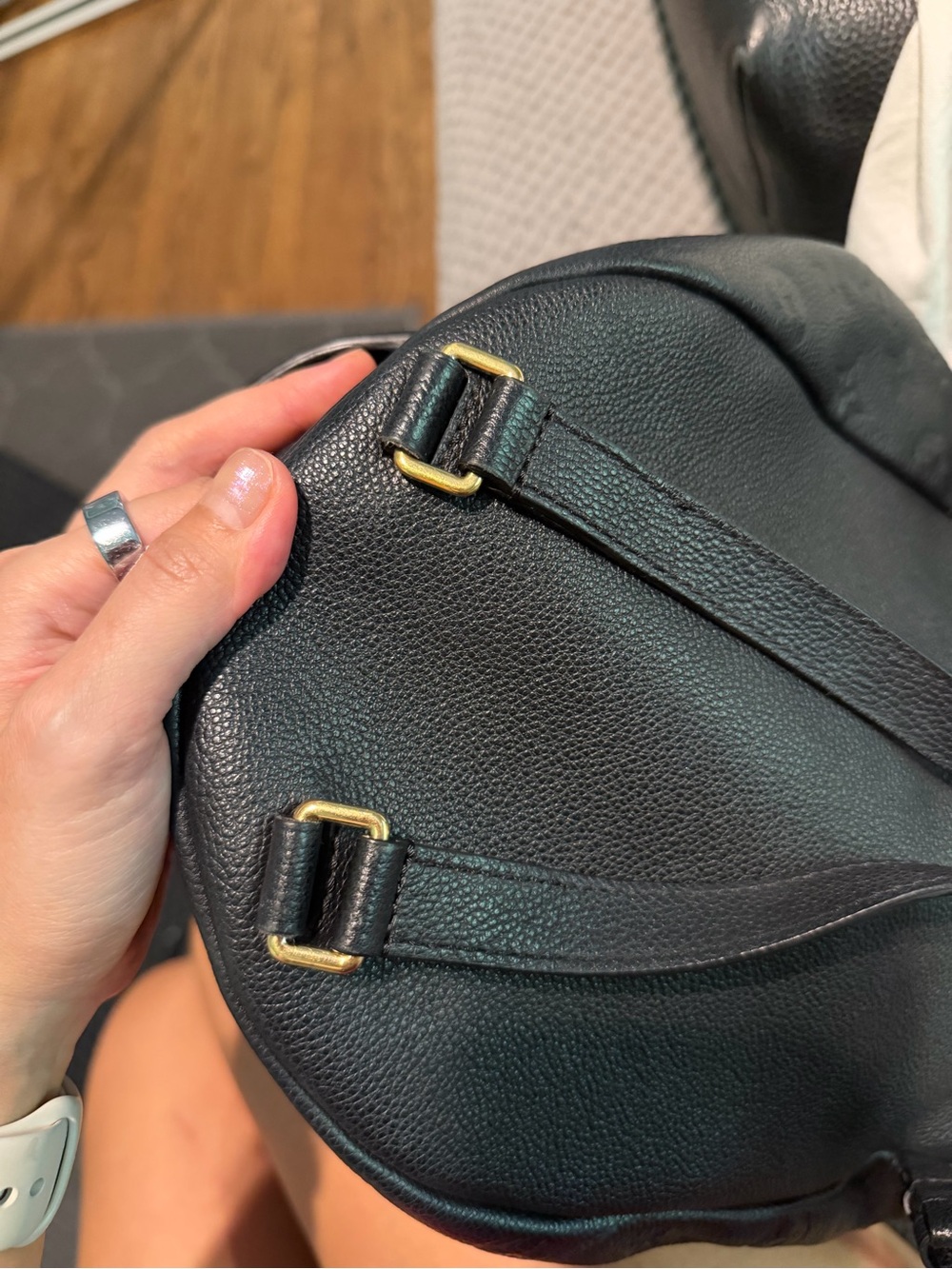 Louis Vuitton Sorbonne Monogram Empreinte Black Backpack - Picture 12 of 13